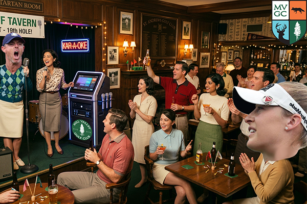 mill valley golf club karaoke and gaming night